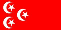 >Flag of the Ottoman Empire.  1600  1700  1800 <